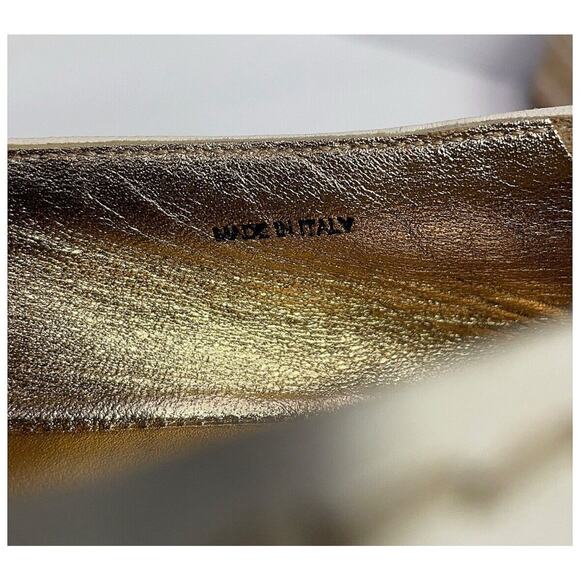 PRADA Cream Leather Platform Peep Toe Espadrilles Woven Flats Sz EU 40/US 9.5-10 - Picture 9 of 12